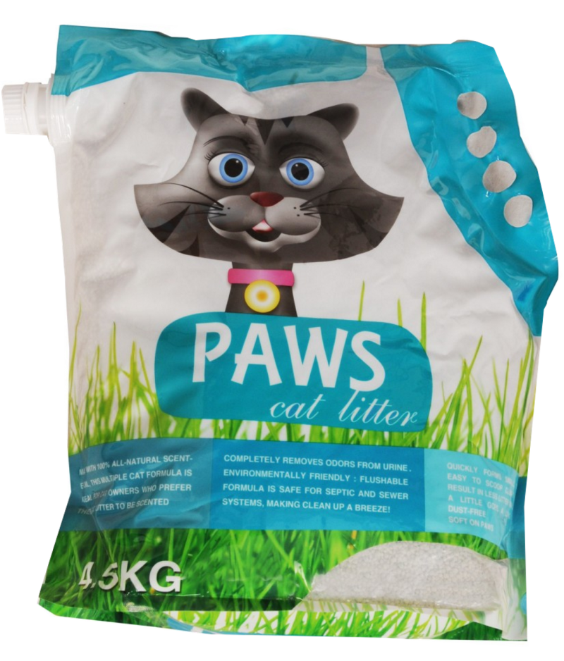 Paws Clumping Cat Litter Lavender (4.5kg)