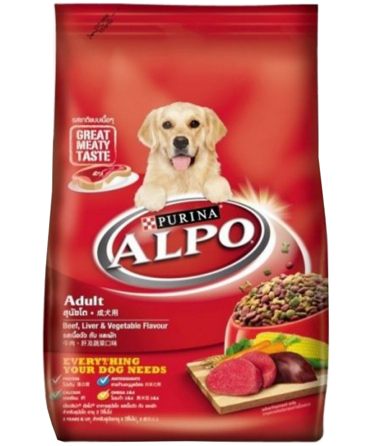 Alpo Adult Dog Food Beef Liver And Vegetable 10 kg | Poshaprani.com