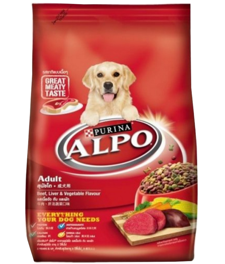 Purina Alpo Adult Dog Food Beef Liver And Vegetable Flavour 3kg ...