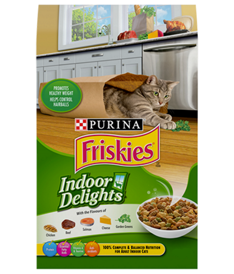 Purina Friskies Indoor Delights Hairball For Cat (2.8kg) 