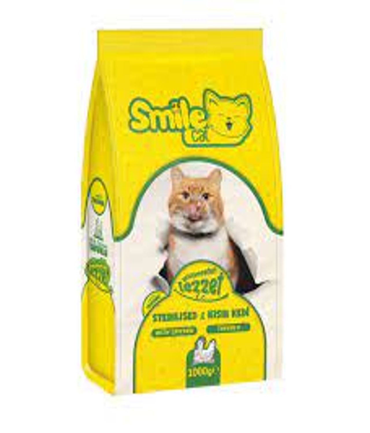 Smile Cat Food Sterilized with Chicken 1kg